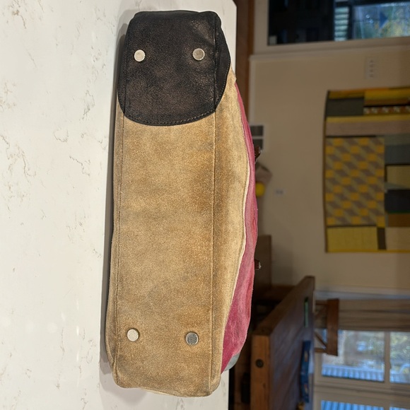 Coach suede wave tote bag - Picture 2 of 6